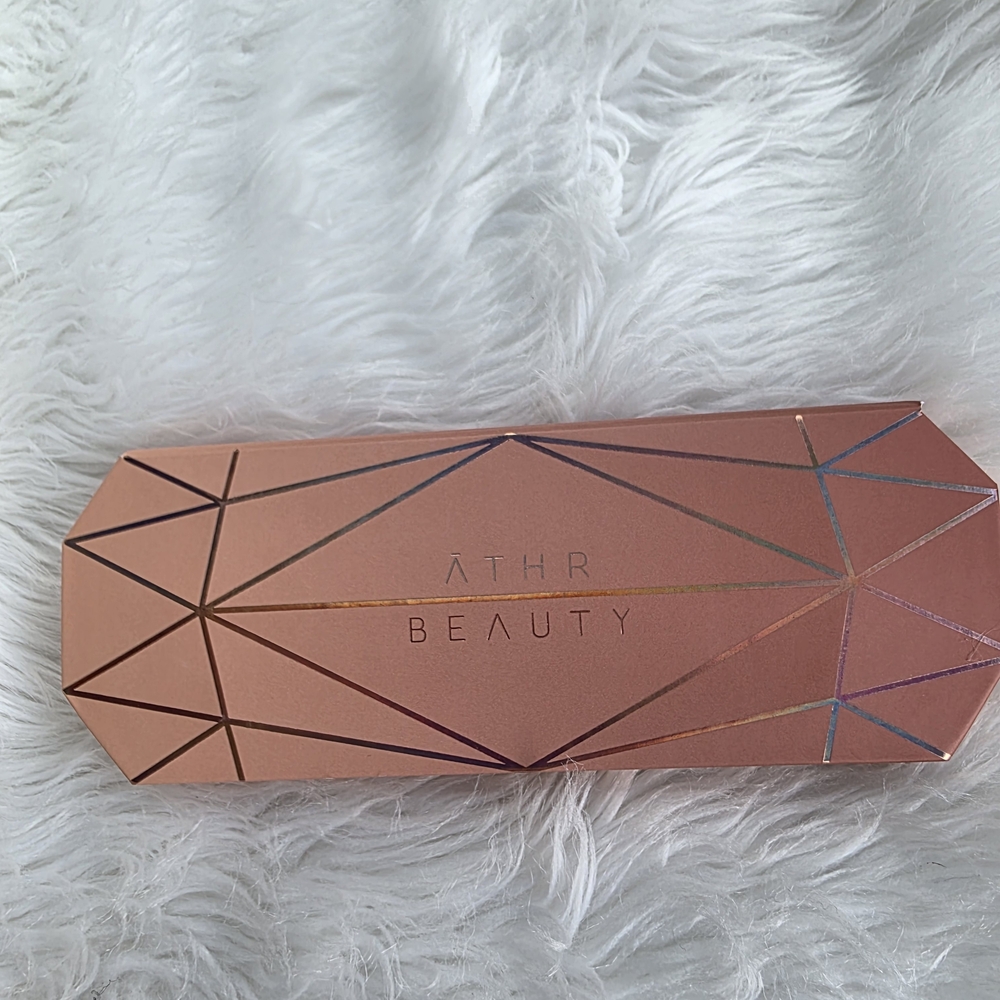 Rose Gold Geometric Clutch